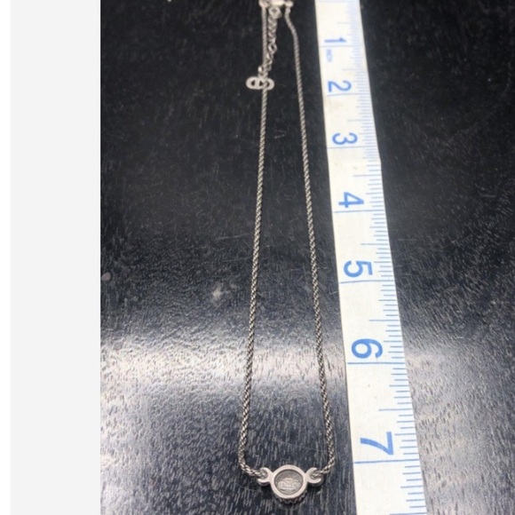 44.58 silver Christian Dior vintage y2k necklace $780 - Picture 5 of 7